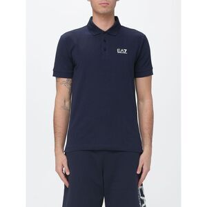Ea7 Polo Shirt Men Blue
